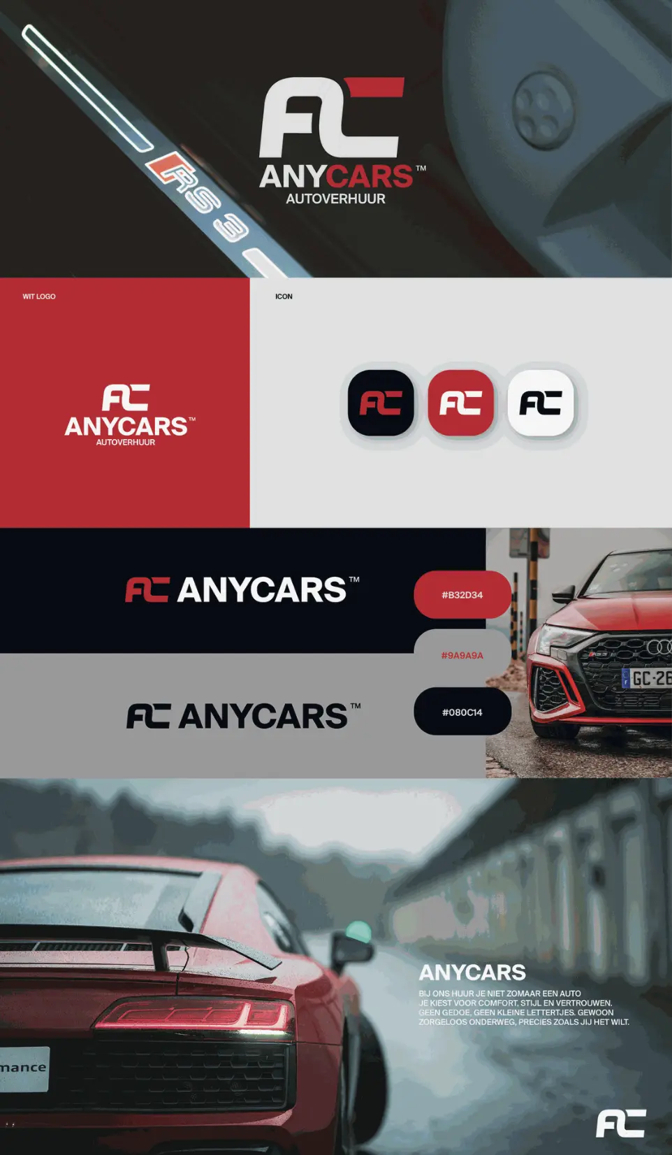 Anycars huisstijl